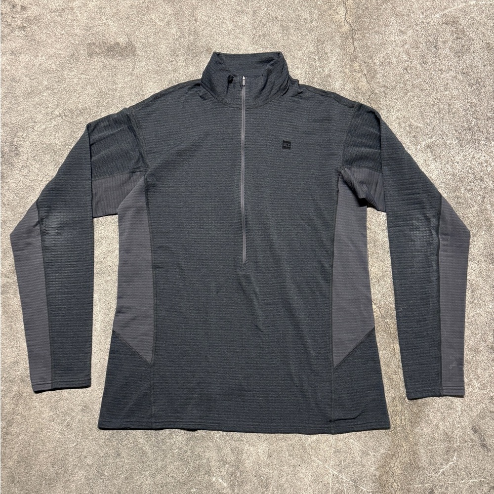 MEC Men’s Charcoal Quarter-Zip Pullover